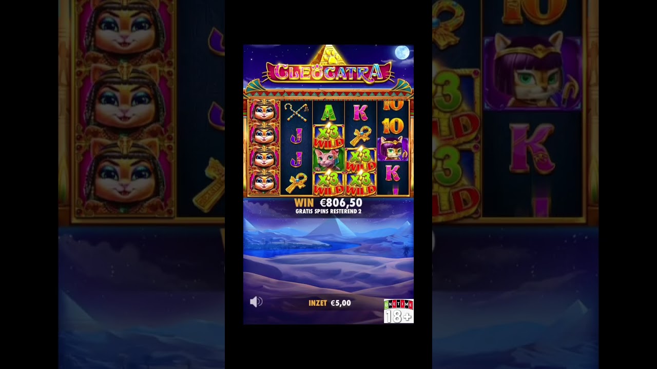 SENSATIONAL WIN CLEOCATRA PRAGMATIC PLAY inward online casino