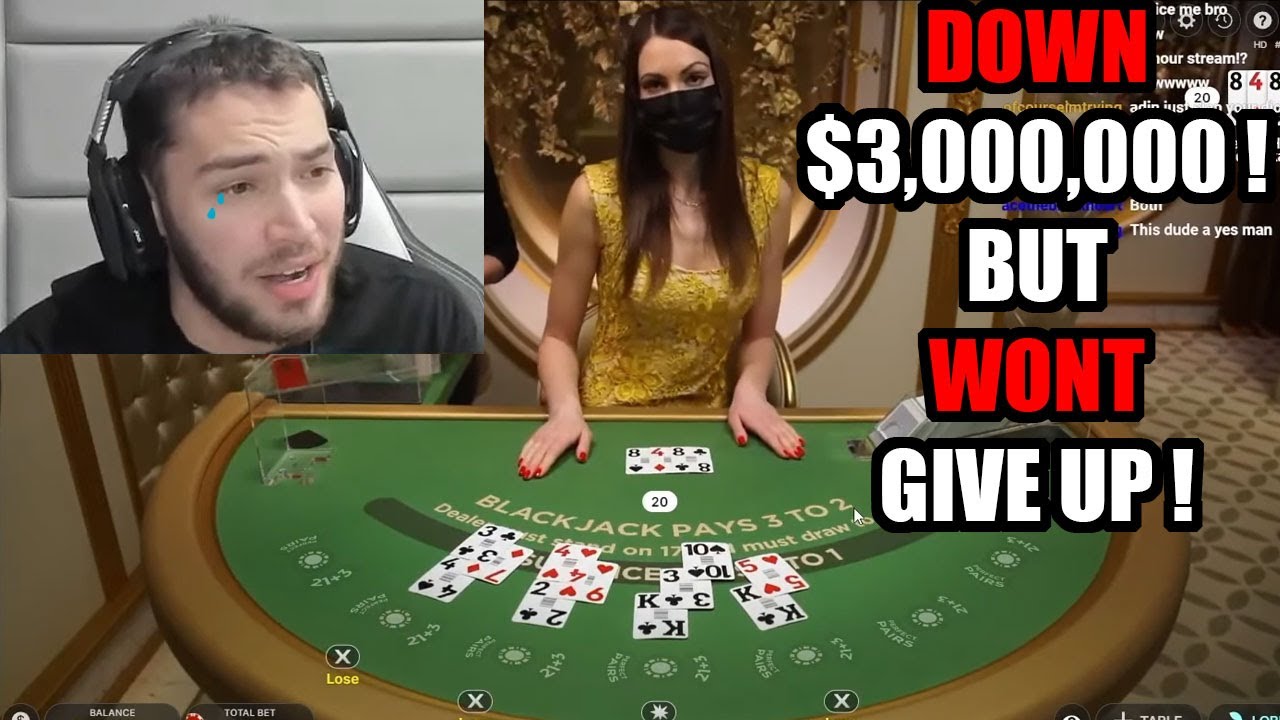 downwardly ,000,000 Adin Ross Goes To BlackJack !!!