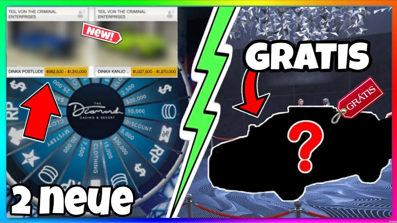 GTA ONLINE neue Eventwoche mit 2 neuen DLC AUTOS❗️Neues Casino Auto, viel Geld und neues Update GTA