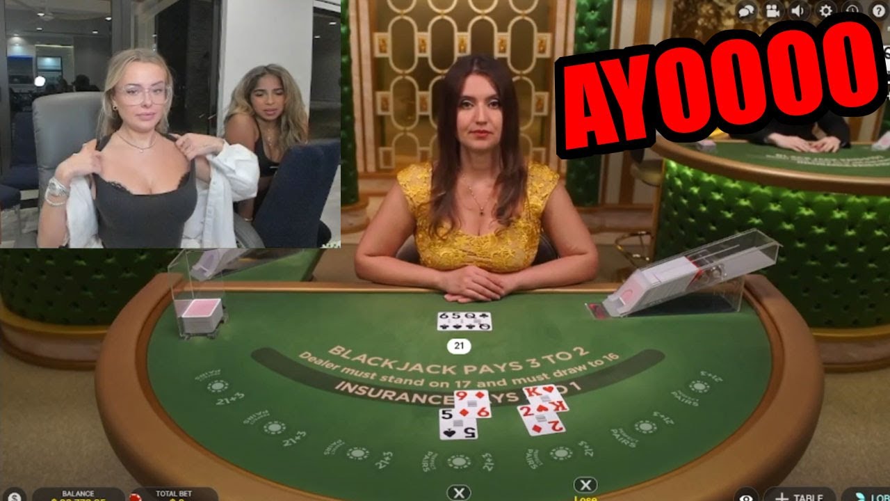 THIS IS RIDICULOUS !!! BlackJack Gone Wild !!