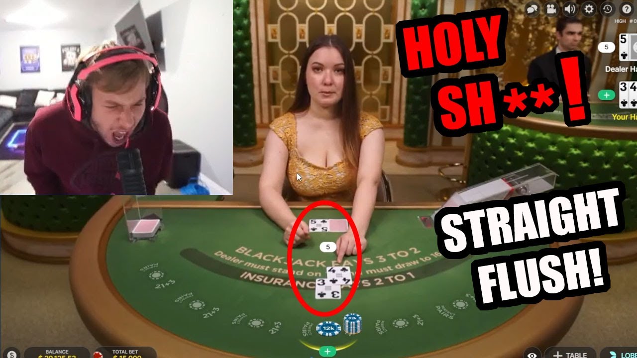 THE MOST RIDICULOUS BLACKJACK RUN EVER !!! | Xposed