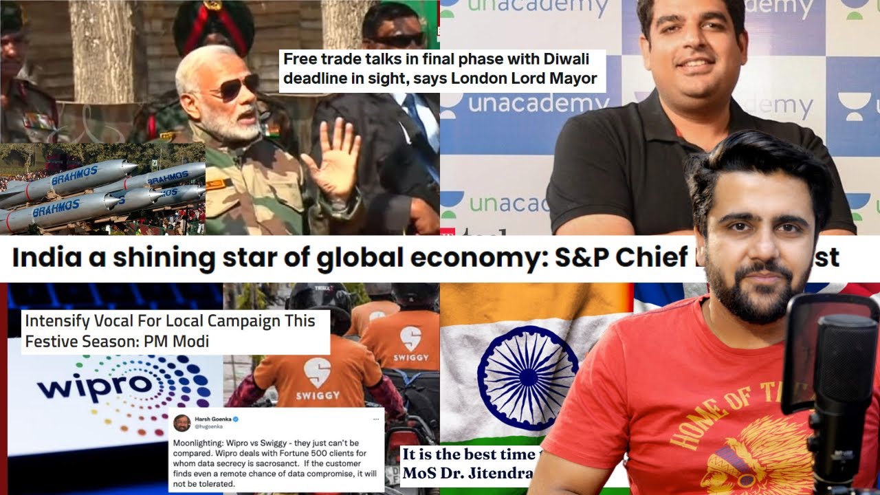 Online Gaming the stop? India's Defense Exports 334%+, India-UK FTA, 70 lakh New mutual funds account