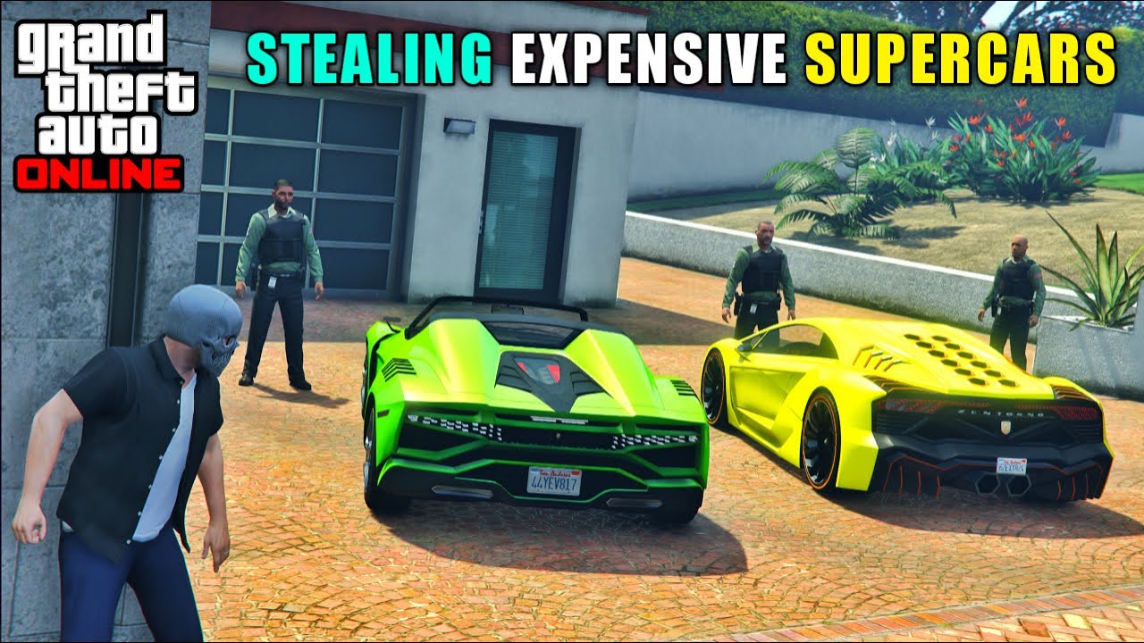 GTA 5 : STEALING EXPENSIVE SUPERCARS FOR SIMEON inward ONLINE #17 || BB GAMING