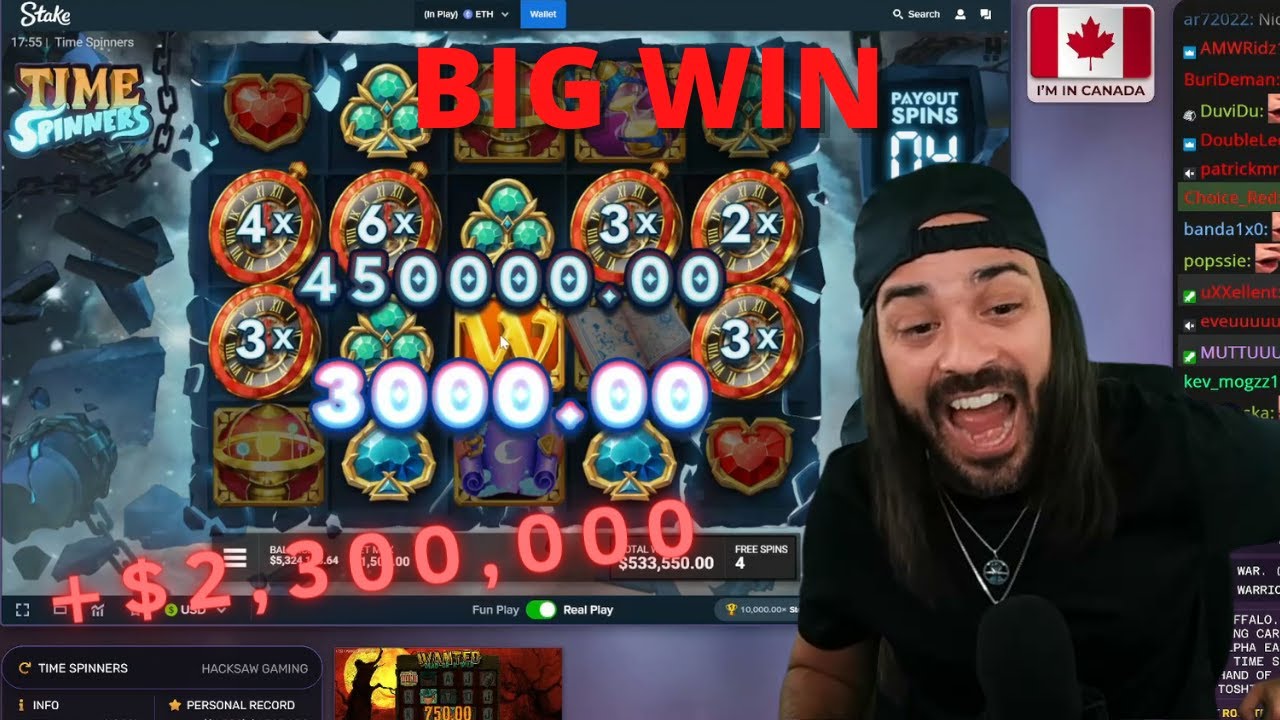 Time Spinners Big Win Over 2 Million Dollars | Online Gambling Highlights