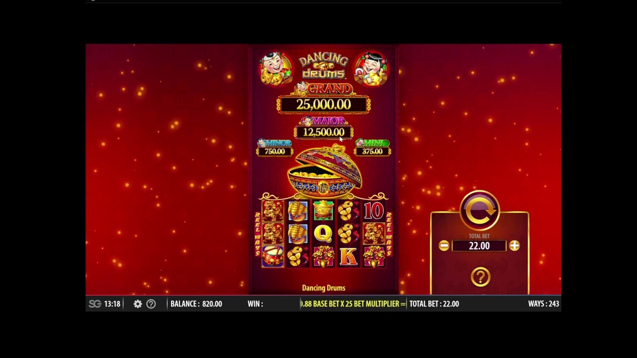 Dancing Drums test run at Holland Casino Online