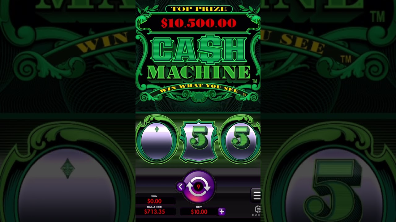 Cash Machine | Online Casino |  Max Bet | Online Slots | Big Win #shorts #Draftkings