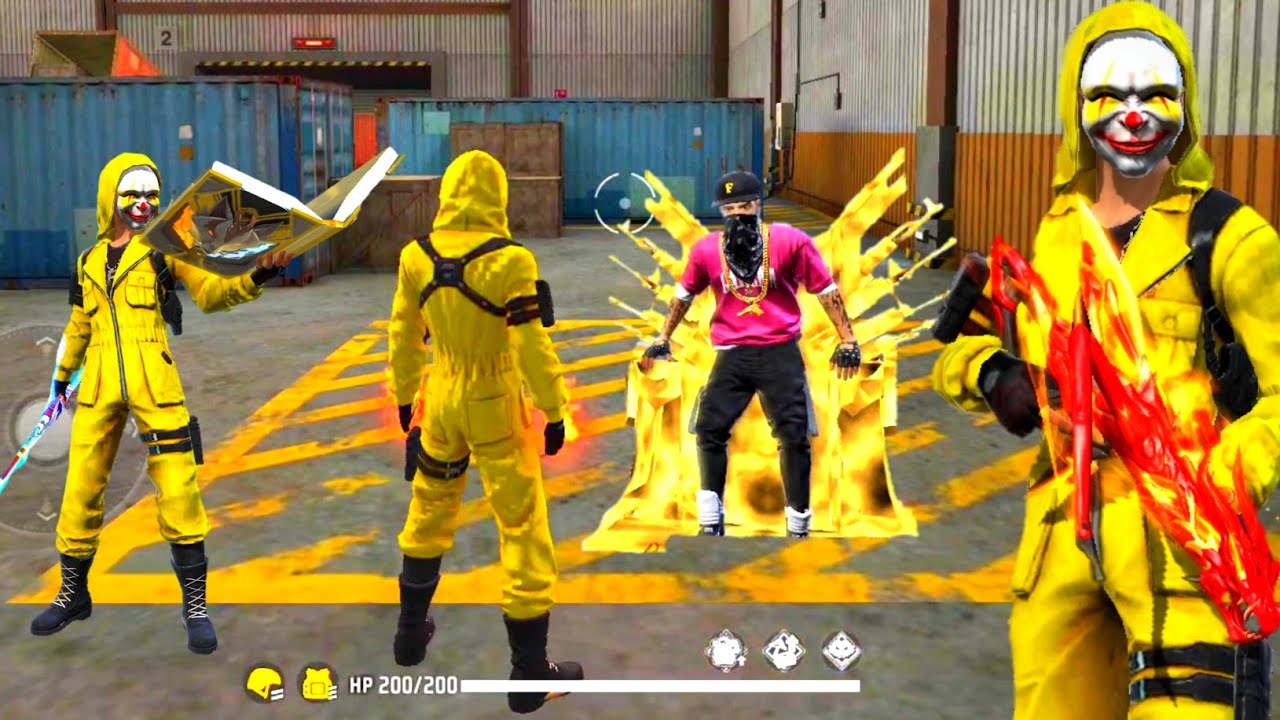 New M4A1 Evo Max With Yellow Criminal ? 1 vs 2 No net Prank ? Garena unloose flame ?
