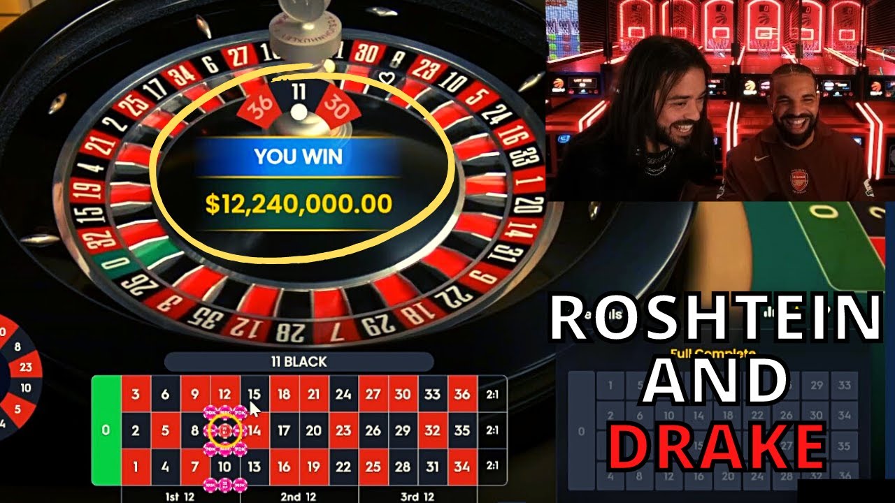DRAKE & ROSHTEIN “ Million Roulette Run” | Online Gambling Highlights