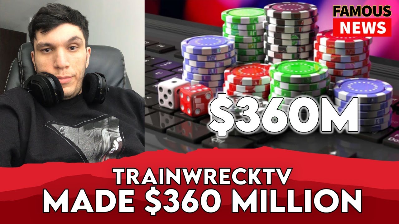 Twitch Streamer Trainwreck Reveals That He Made 0 Million Gambling Online | Famous News