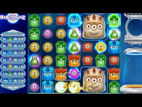 GRANDE GANHO NO CASINO ONLINE BRASILEIRO! REACTOONZ DÁ DINHEIRO A TODOS! Cassino online confiável