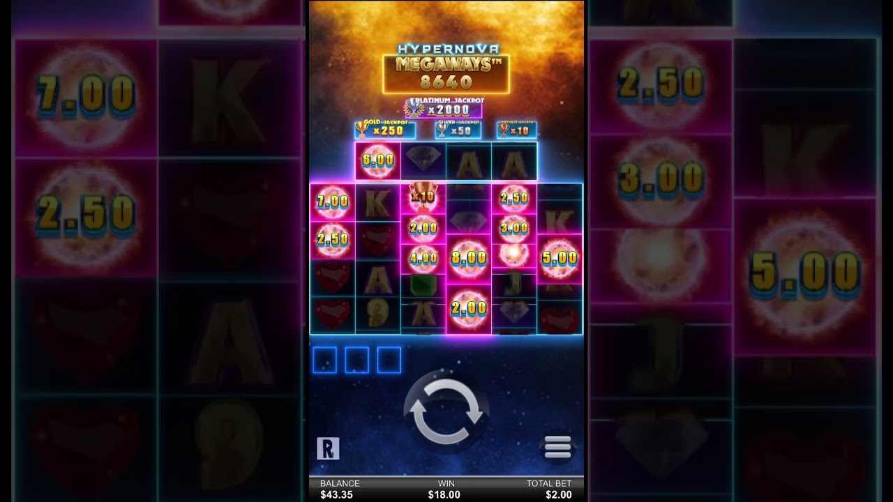 HyperNova Megaways | Online Casino |  Bet | Online Slots | #DraftKings #winner #shorts