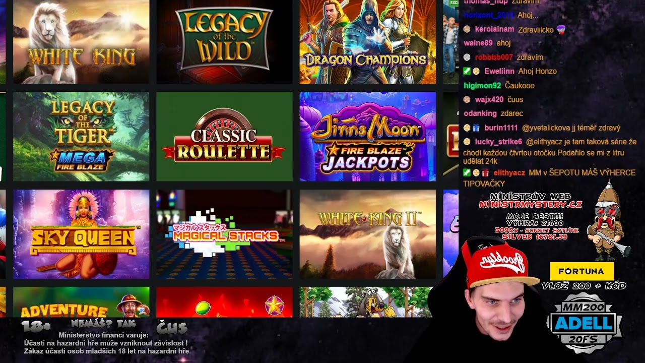 FORTUNA ONLINE CASINO 7.11.2022 • KOMPLETNÍ ZÁZNAM STREAMU