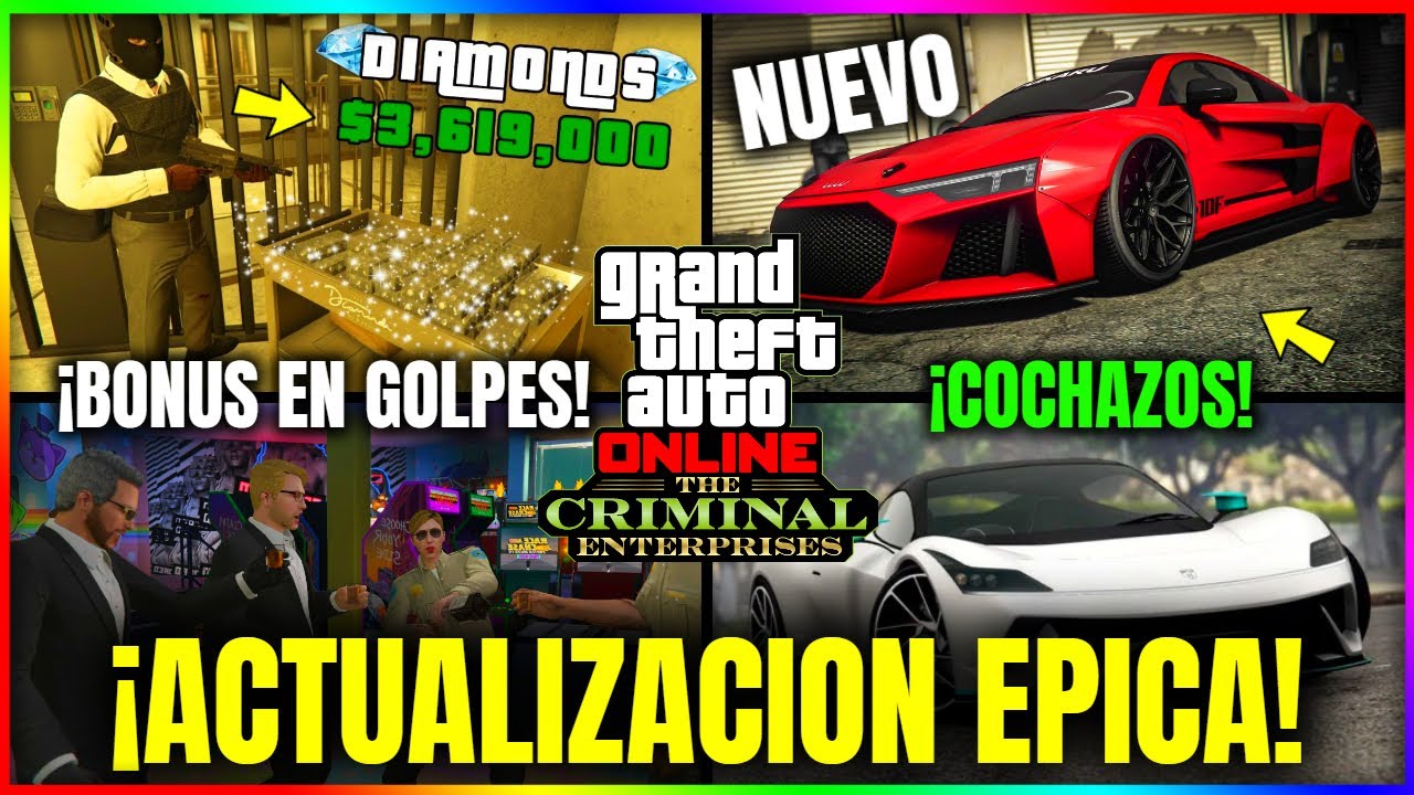 NUEVO COCHE YA DISPONIBLE! DIAMANTES! NUEVA ACTUALIZACION en GTA5 Online! DESCUENTOS, CASINO y MÁS!