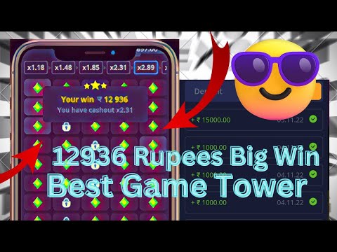 ? 10,000 Rs Profit On Tower Gambling – Earning Tricks | Online Casino | Tower Gambling Tricks ?