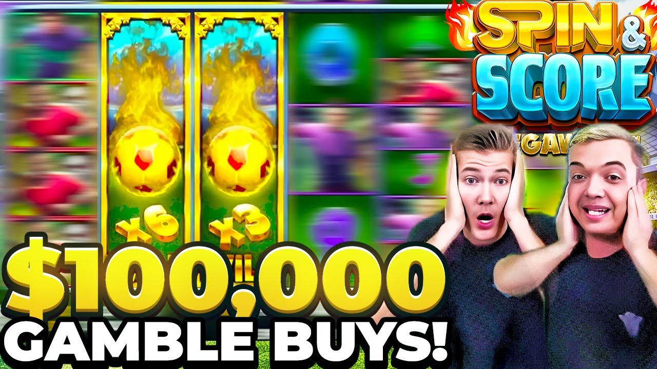 Insane 4x 0,000 Bonus Buys on Spin & Score.. BUT WE HAD TO take a chance THEM!!