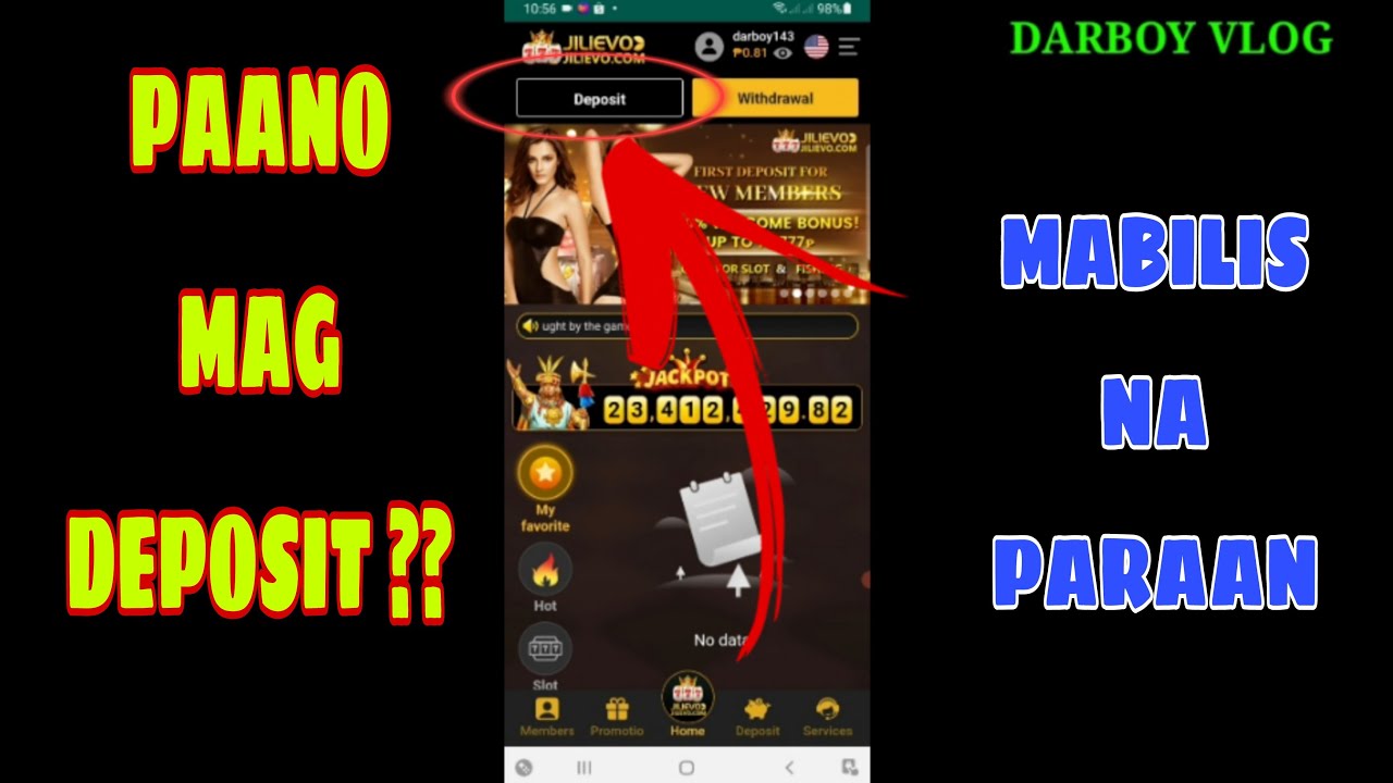 PAANO MAG DEPOSIT SA ONLINE CASINO 777-PAGCOR SLOTS GAME #jilievo