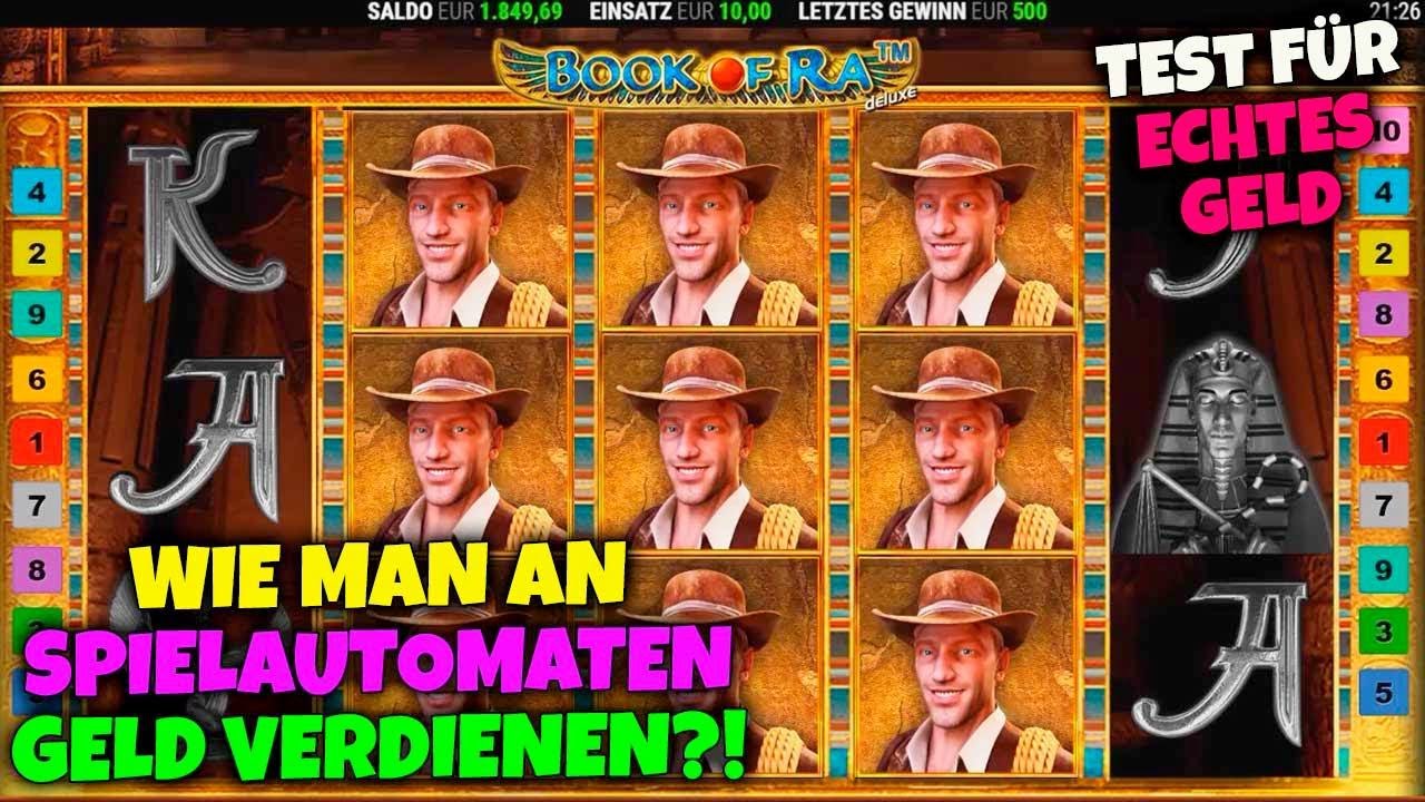 Wie man inwards online Casino Geld verdient? Ich Spiele Book of Ra Deluxe für echtes Geld. Casino Deutsch