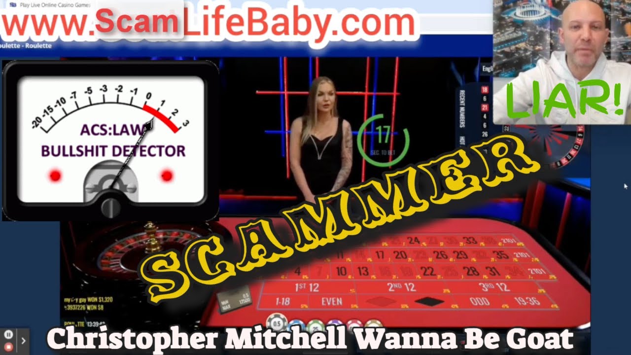 Beware! Christopher Mitchell Online Sports Betting and Roulette Scam