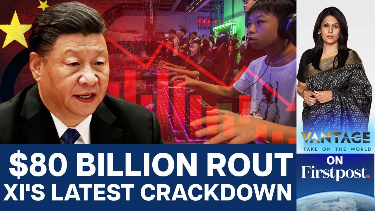 China's Online Gaming manufacture Rocked by Xi Jinping's New Crackdown | Vantage with Palki Sharma