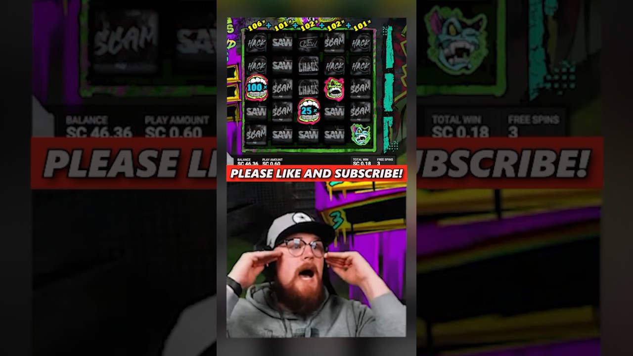 ?? THIS CAME OUT OF NOWHERE! #slots #casino #online #sweepstakes #chaoscrew2